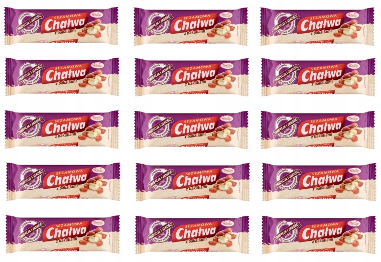 15 x 50 g Unitop Chalva bakaliová Kartonová