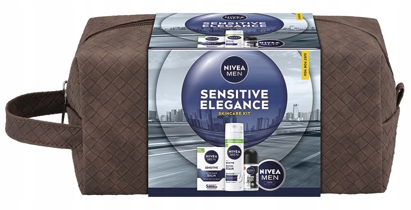 Nivea Men Sensitive Dárková Sada pro muže s kosmetickou taštičkou