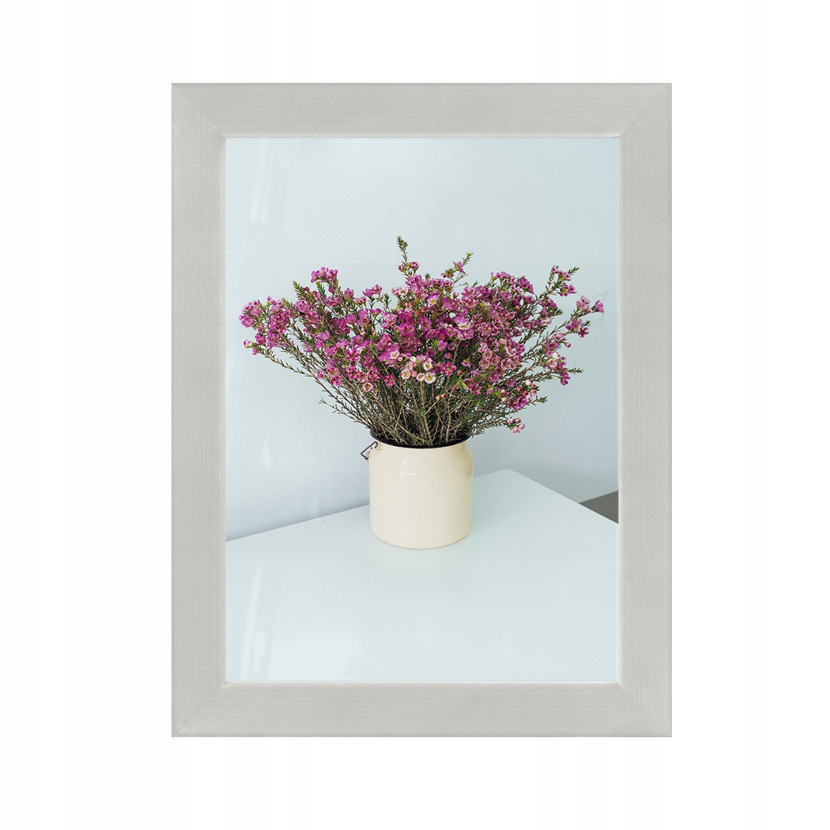 

Ramka drewniana Sosna jasny szary 20x25 cm