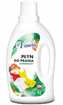 

Płyn do prania Veness 1L uniwersalny