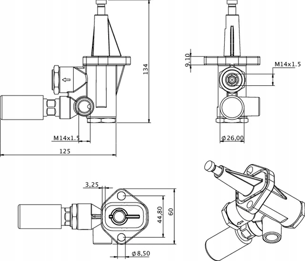 Pompa paliwa Producent części Kramp