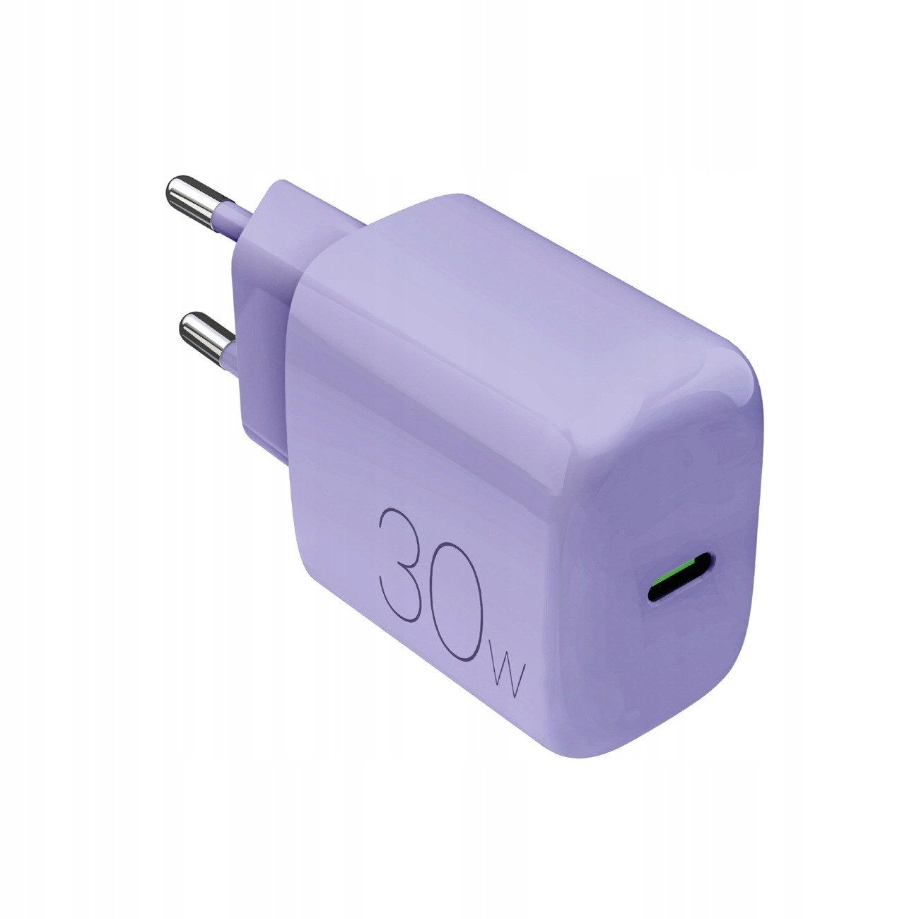 Síťová nabíječka Puro Pro Lite 30W Usb-c fialová