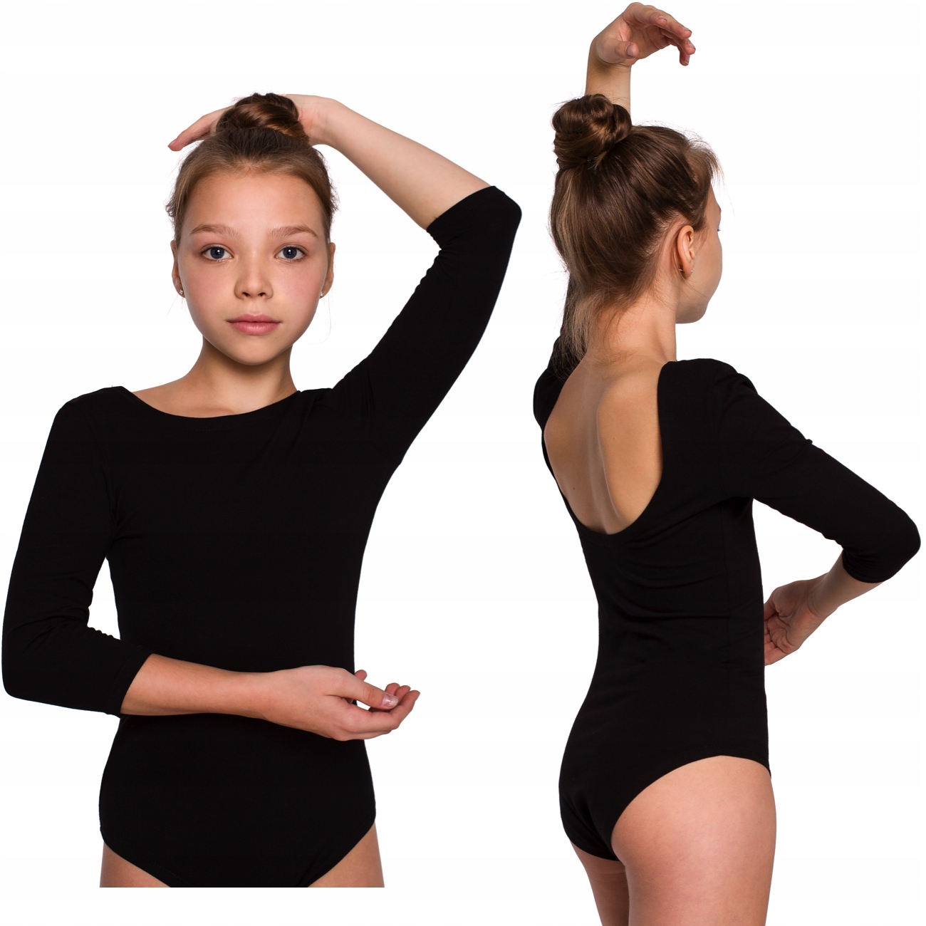 

Body baletowe strój rytmika balet taniec 3/4 122