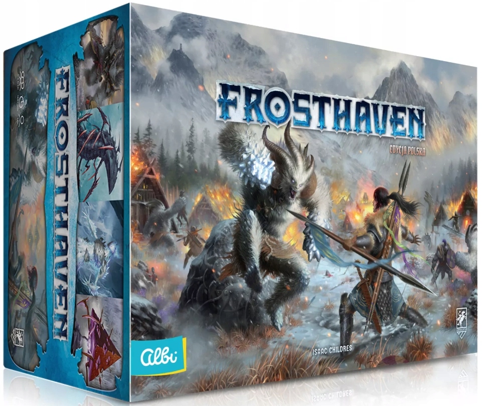 Gra Planszowa Frosthaven Gra Planszowa Polska Edycja Albi Albi