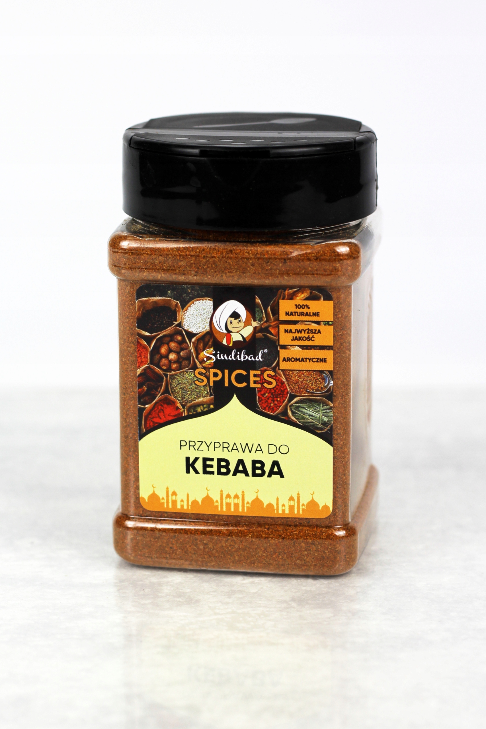 PRZYPRAWA DO KEBABA 200 g SINDIBAD 100% JAKOŚĆ Waga 200 g
