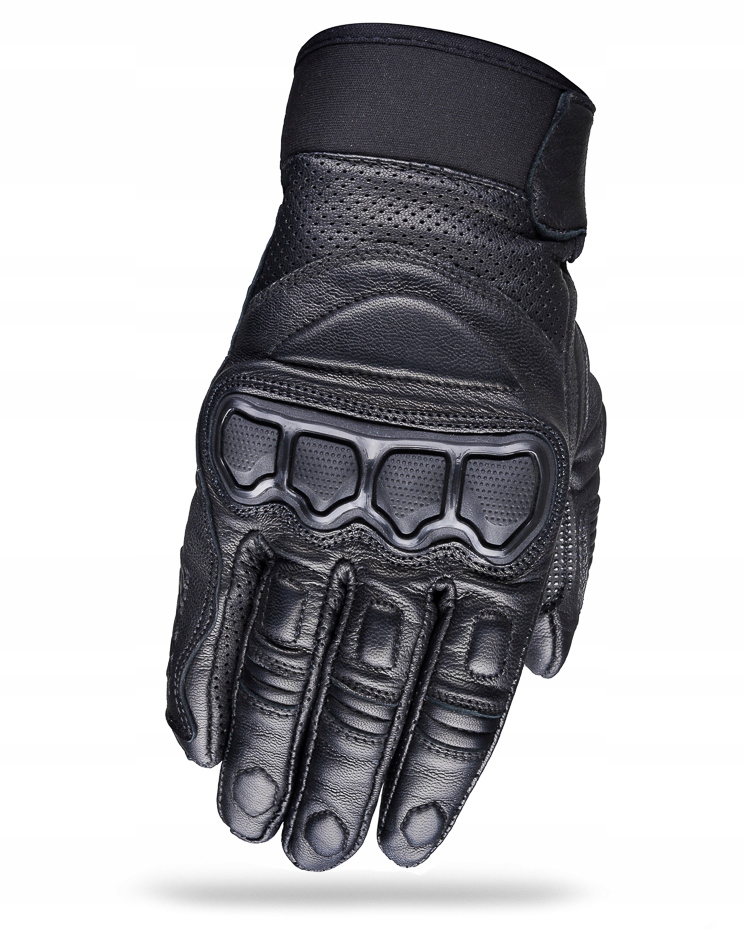 KRÓTKIE MOCNE RĘKAWICZKI SKÓRZANE WOLF STILO r L Rozmiar L