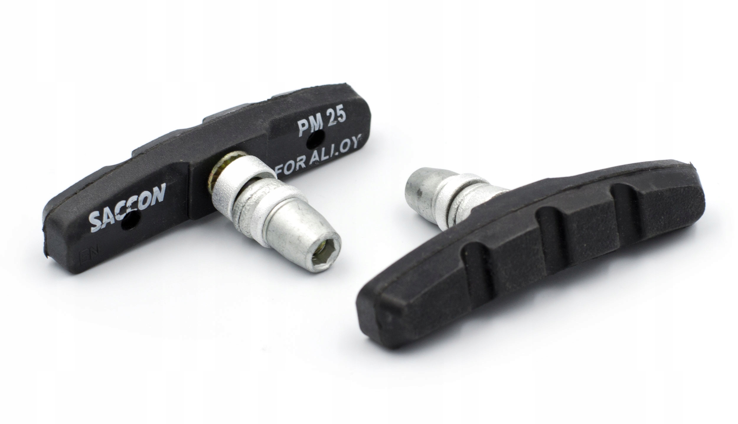 Klocki hamulcowe V-Brake symetryczne 70mm imbus x2 Marka Saccon