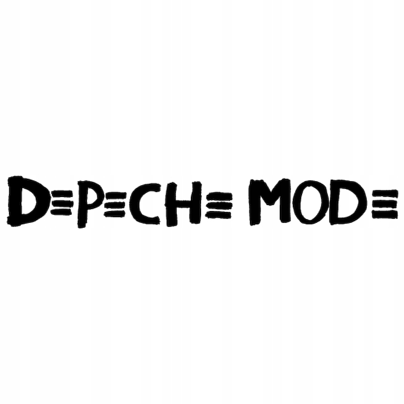 

Naklejka na samochód Depeche Mode 3,9 X 29 CM