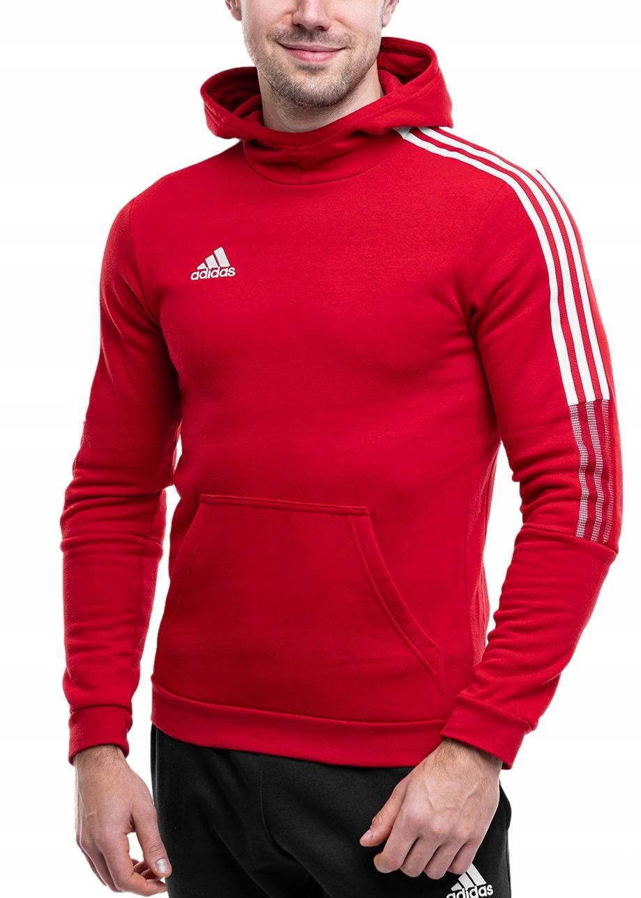 adidas pánská mikina s kapucí sportovní bavlněná hoodie Tiro 21 vel S