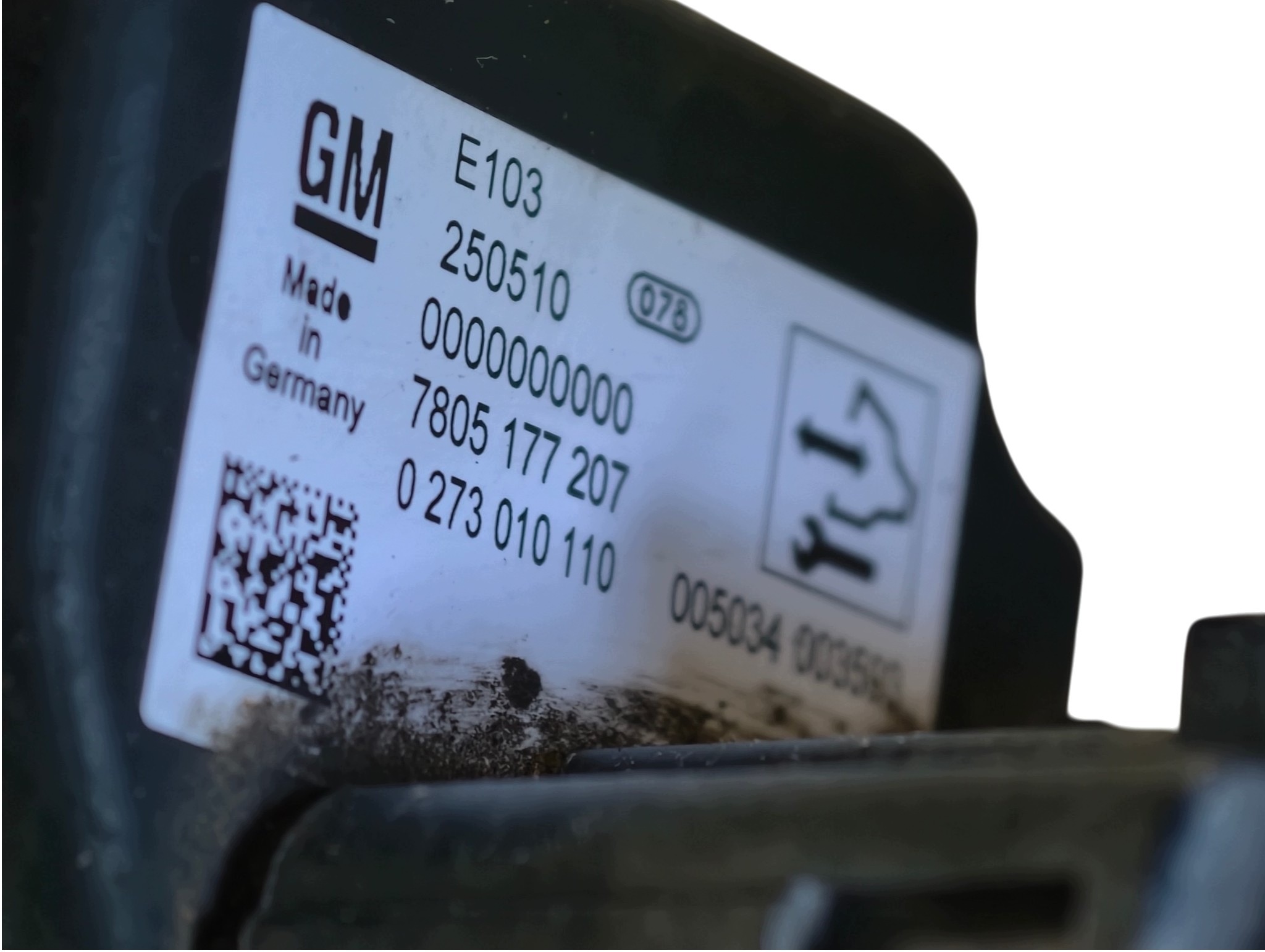 OPEL ASTRA J IV servo control electrical complete OE 7805974562