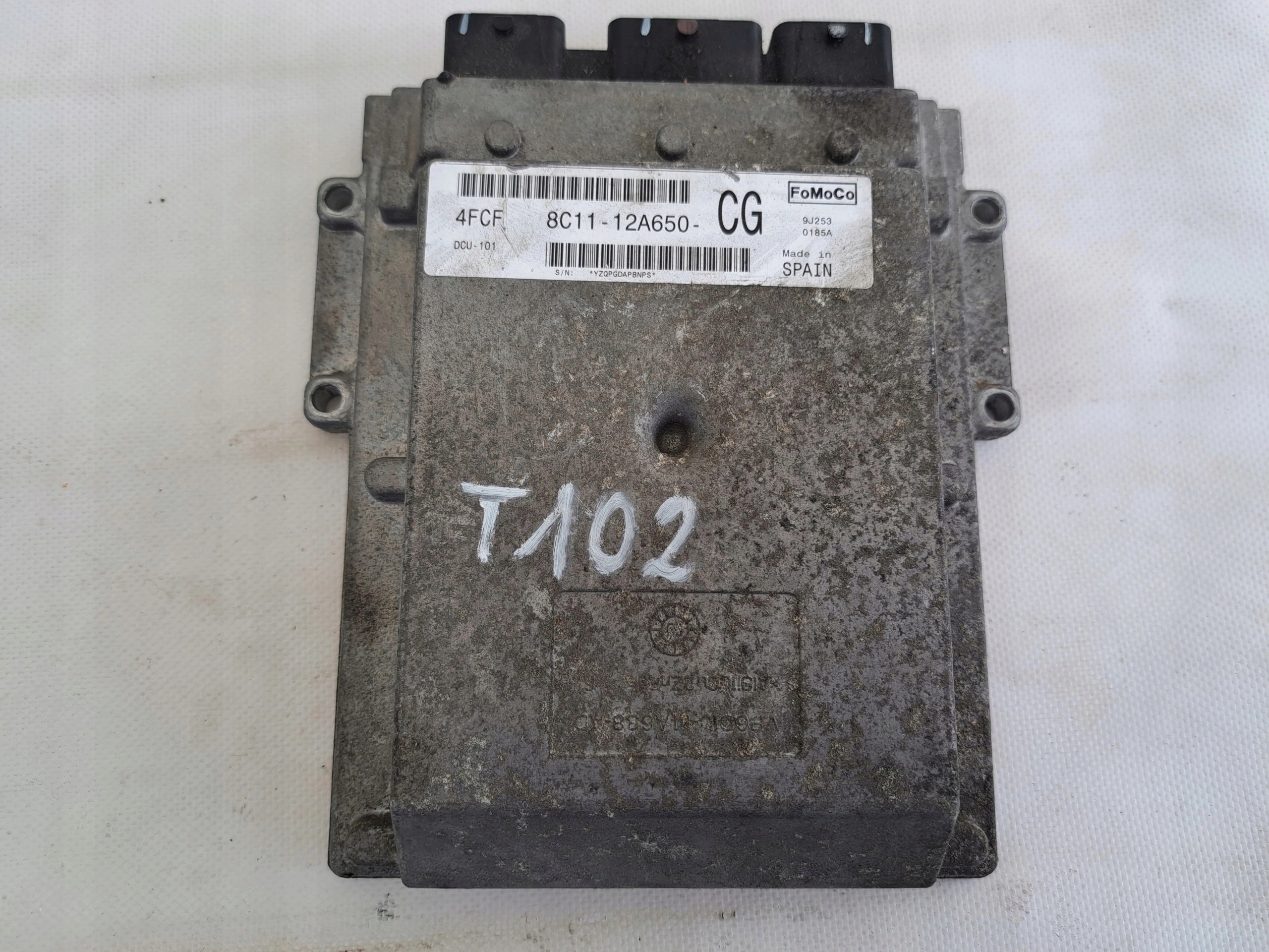 FORD TRANSIT 8C11-12A650-CG ECU computer original