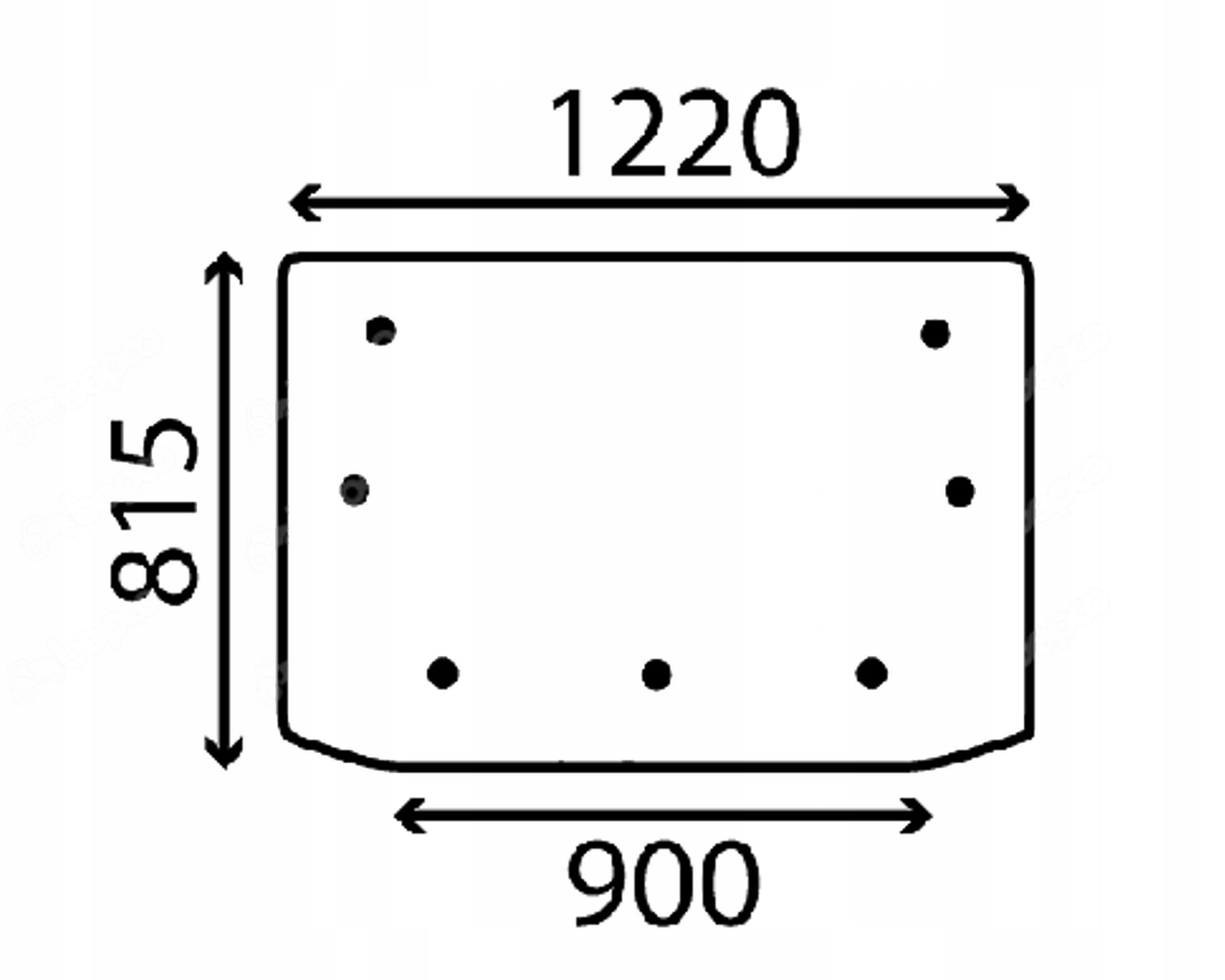 Deutz Lamborghini Same zadní 092342730 hnědá