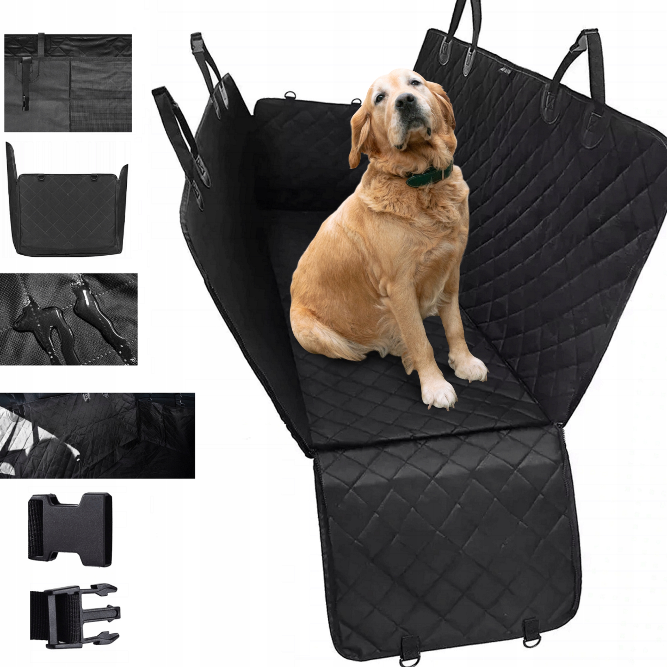 

Pokrycie Na Siedzenia Do Samochodu Auta Pies Kot