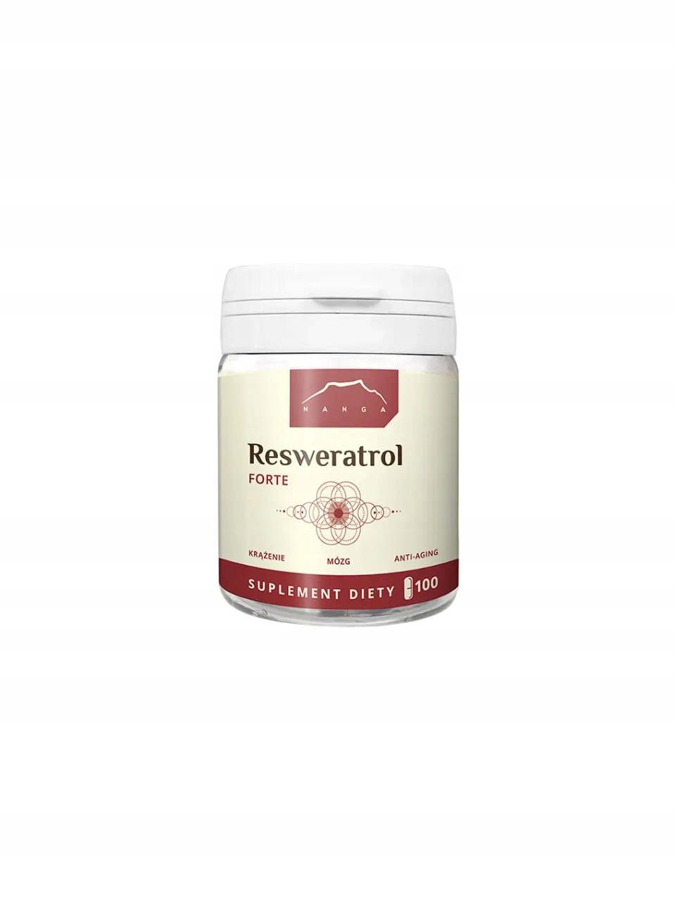 Resweratrol forte 250 mg 100 kapsułek