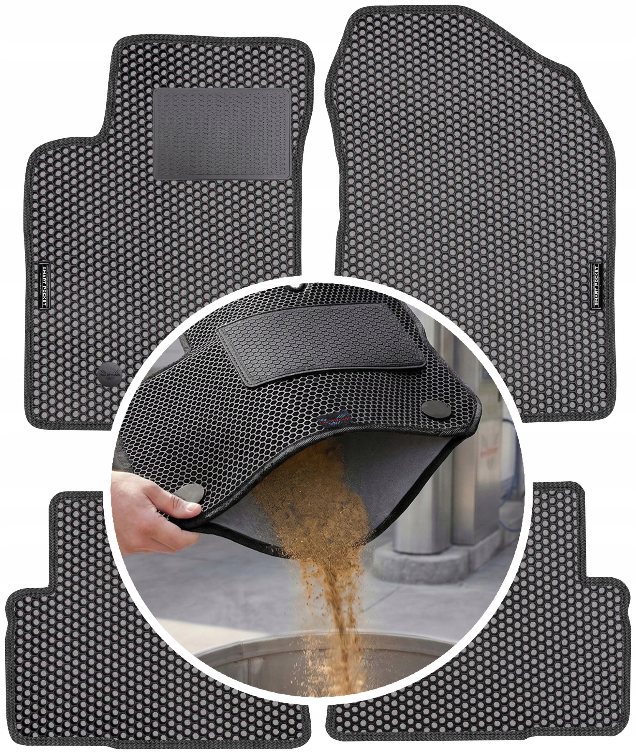 Corolla Verso 5os 2004-2009 Koberce Eva Smart Pocket