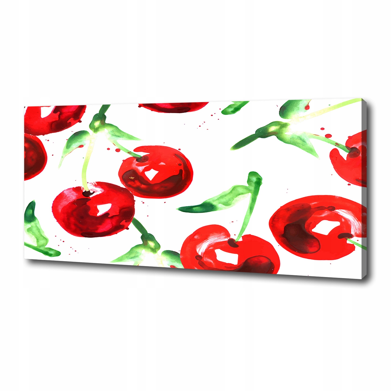 

Foto obraz duży canvas na ścianę Wiśnie 125x50 cm