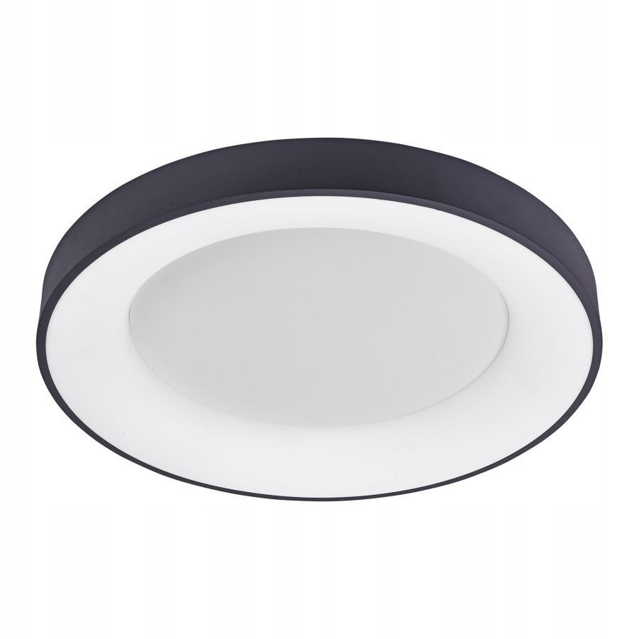 Stropné Svietidlo do obývacej izby 50 W okrúhla čierna 60 cm Giulia 5304-850RC-BK-3 Italux