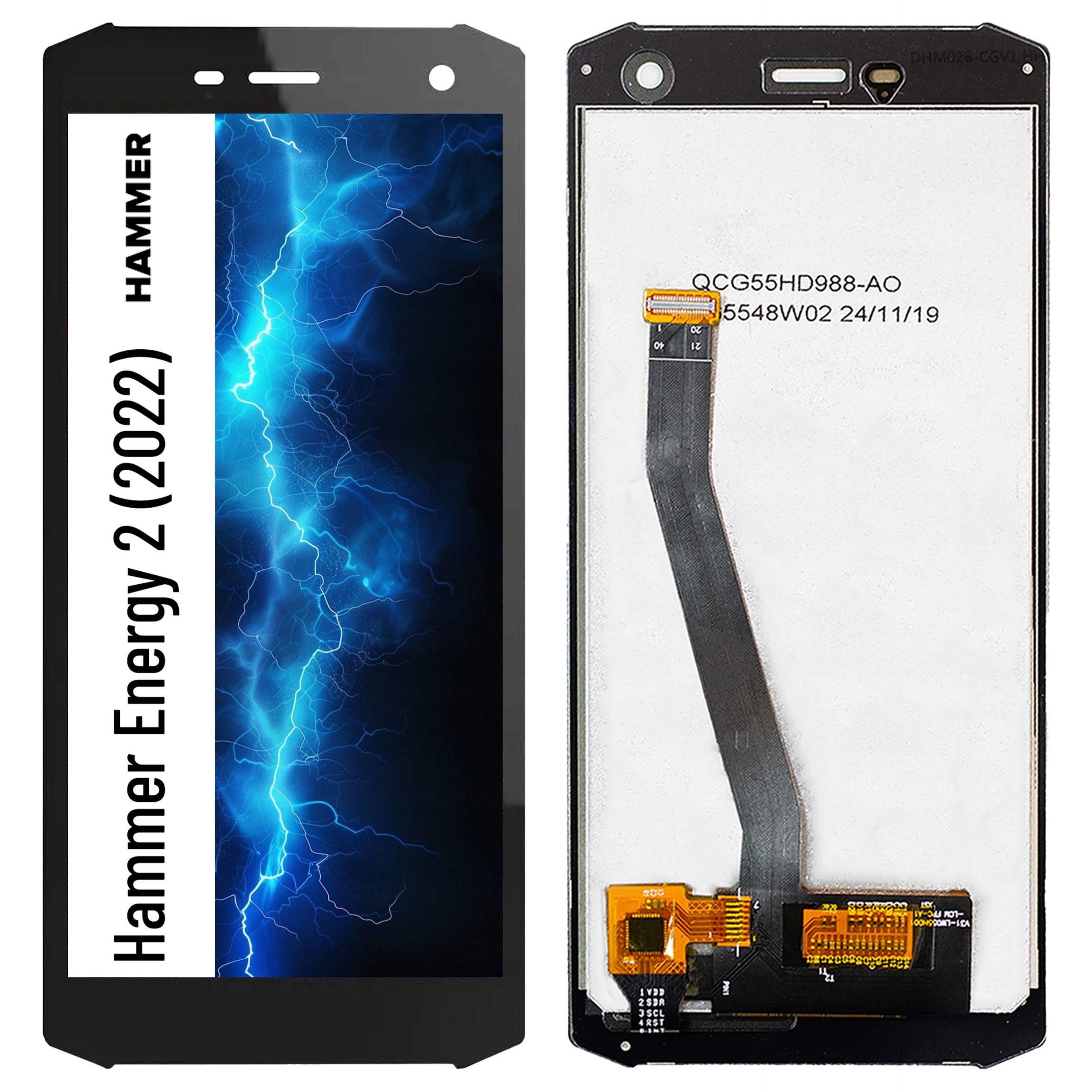 Displej pro Hammer Energy 2 2022 LCD displej