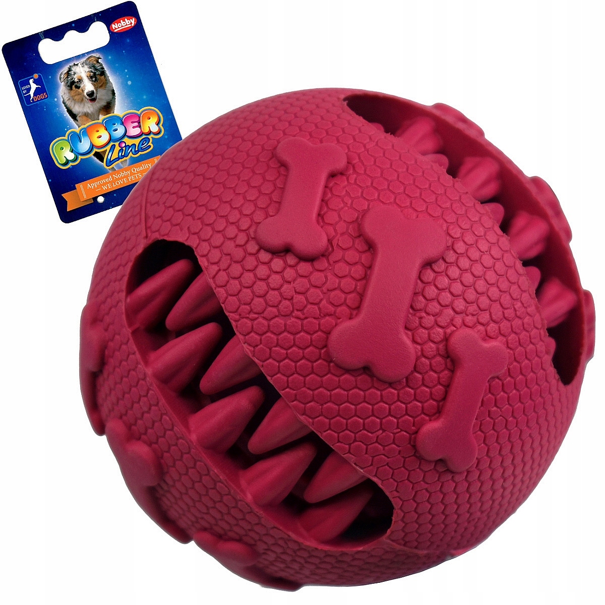 

Piłka na przysmaki kula smakula czyste zęby Nobby