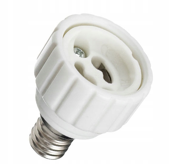 Konektor Adapter przejściówka e14 na gu10 (ZG003) • Cena, Opinie