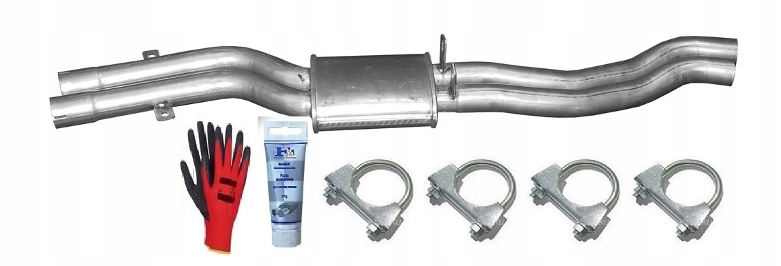 Bmw 3 E46 2.2 2.5 3.0 (1998-2005) Kupe Sedan Kombi Střední Tlumič Tlumič bonus