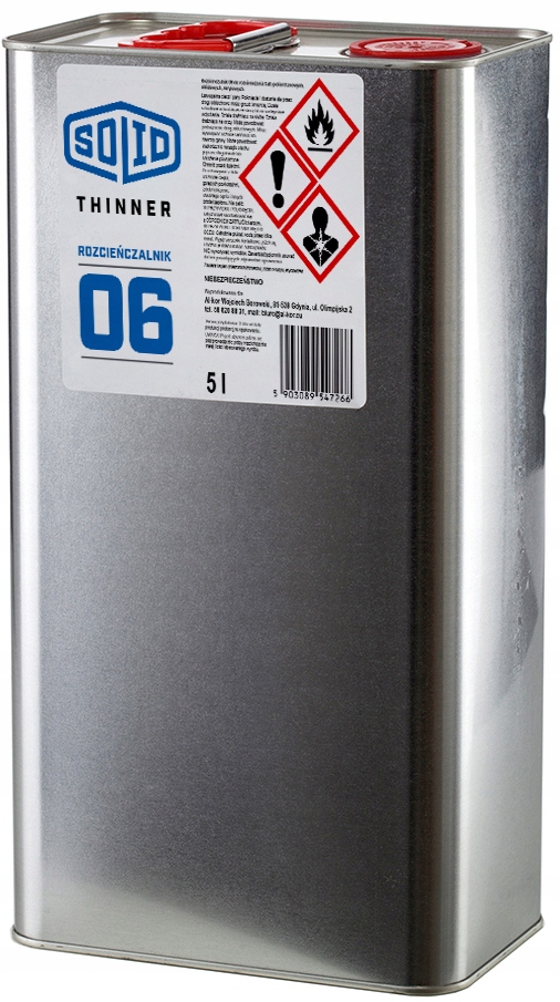 Rozpouštědlo pro polyuretany 5 L