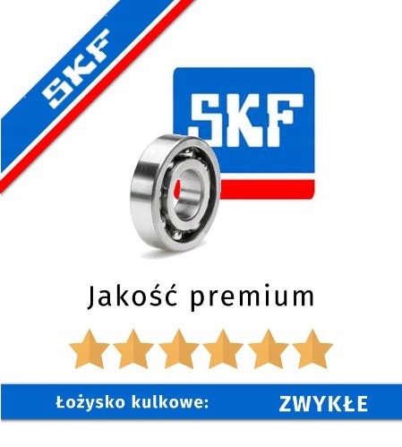 Łożysko kulkowe zwykłe 6203 SKF Stan opakowania oryginalne
