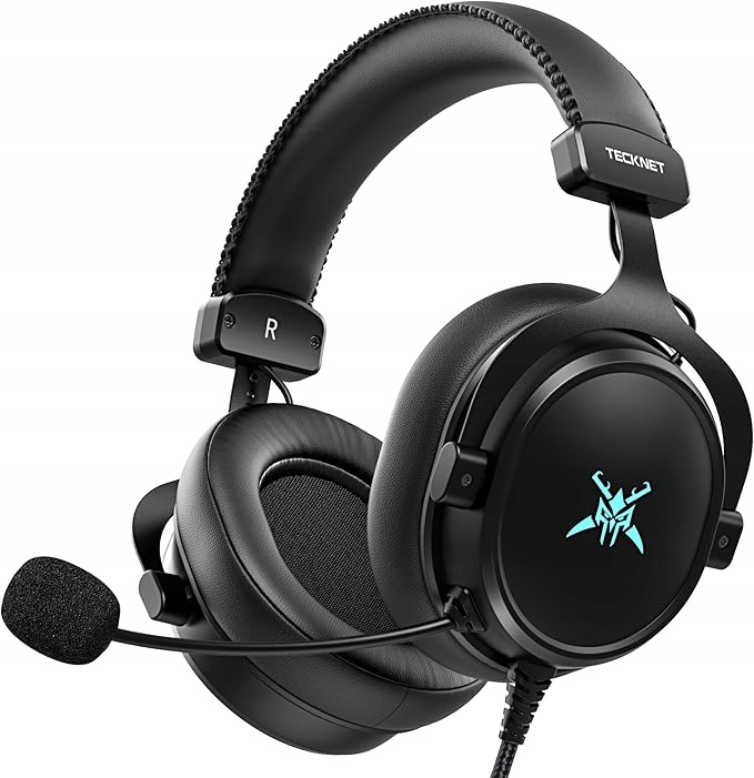 TECKNET Zestaw słuchawkowy do konsoli Xbox Series X|S gamingowy jack 3,5 mm