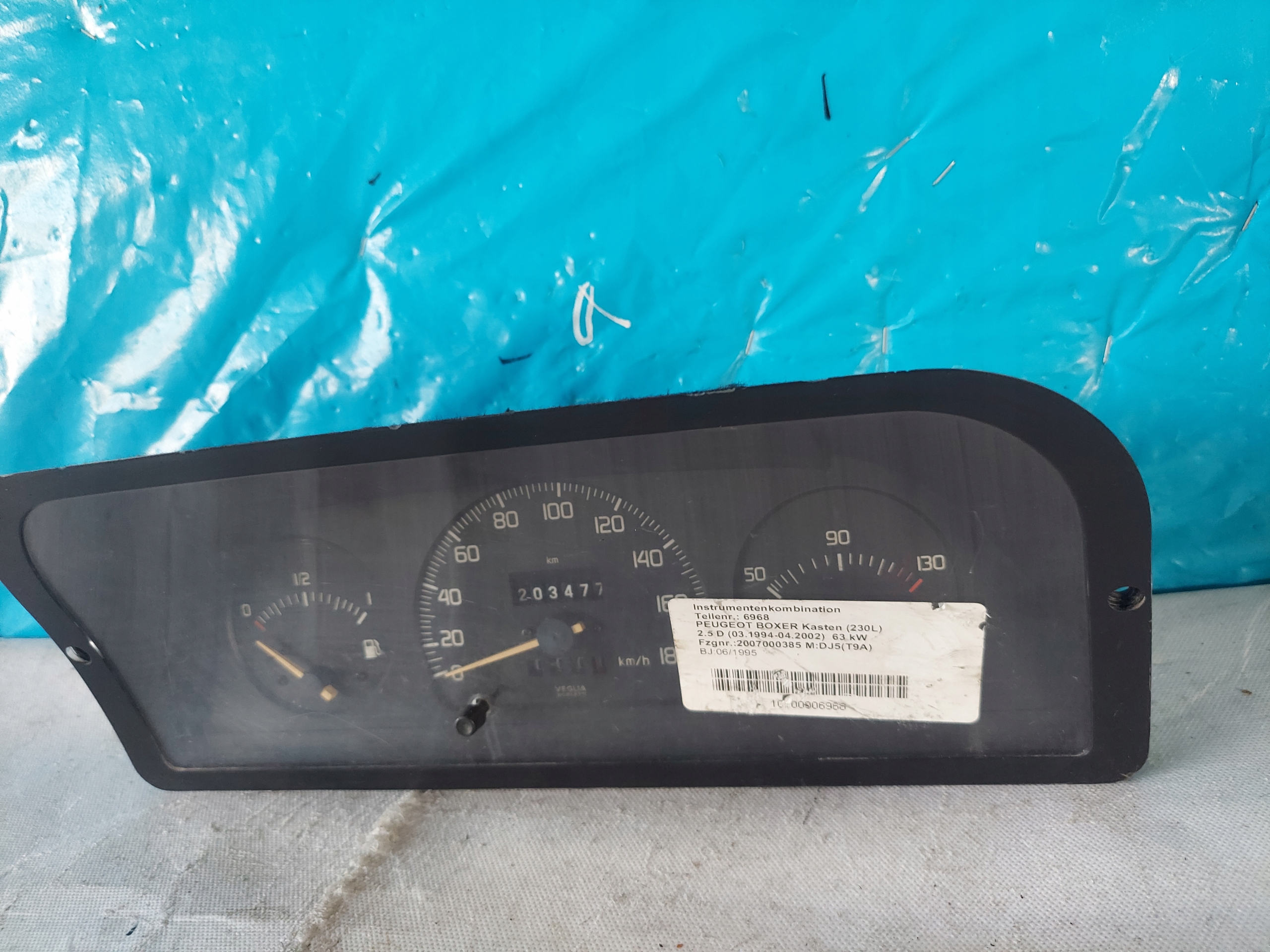 dials clock PEUGEOT BOXER 2.5 D 6047240050
