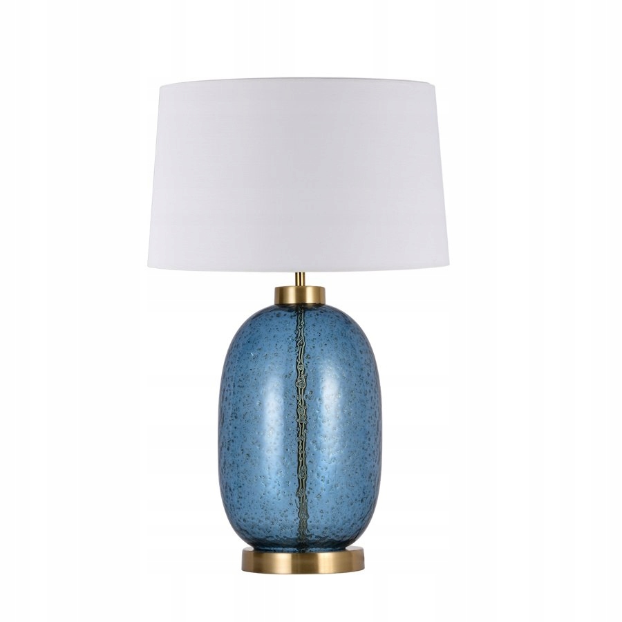 Lampa stołowa Amur niebieska 1xE27 Light Prestige