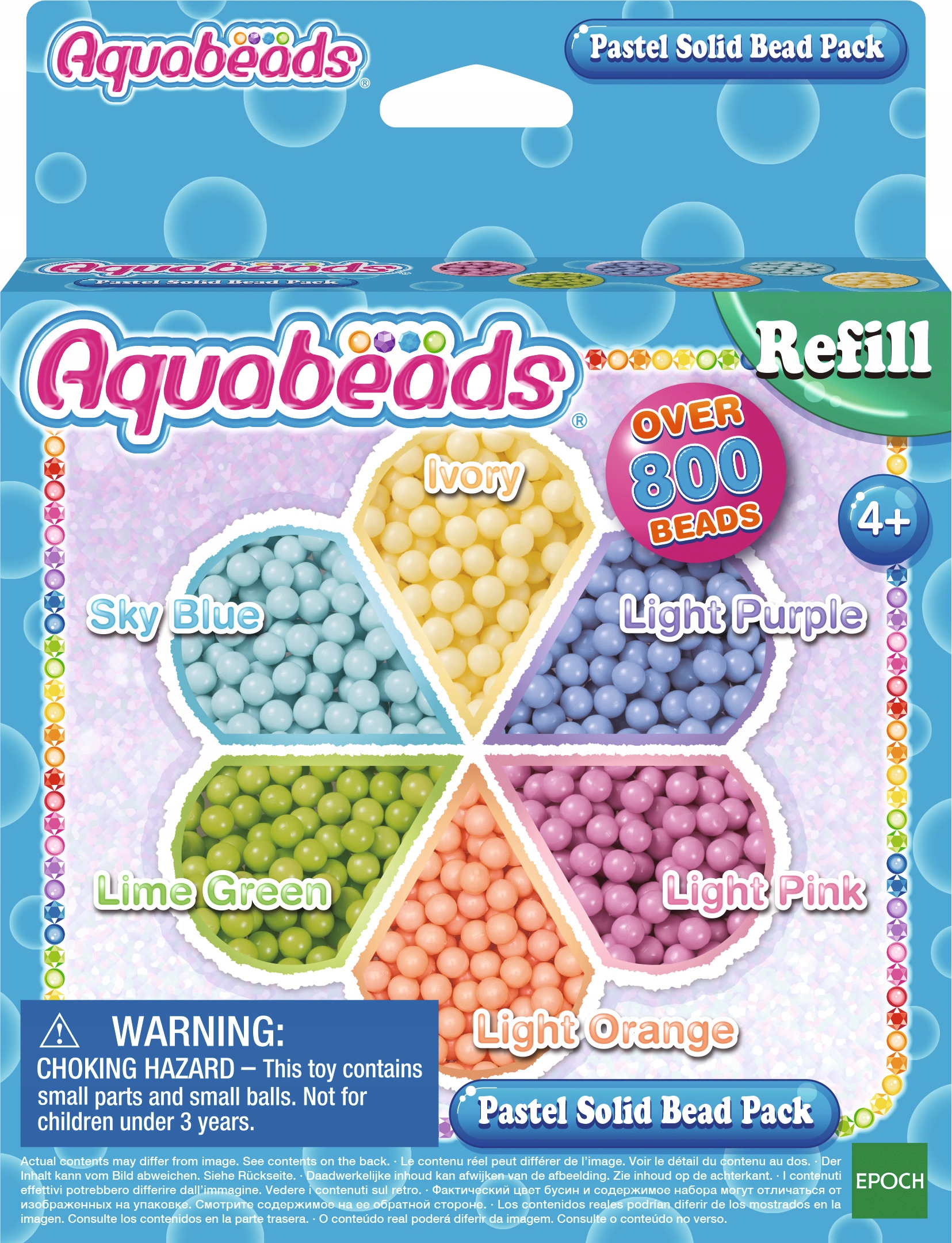 

Aquabeads Zestaw Pastelowe Koraliki 31360