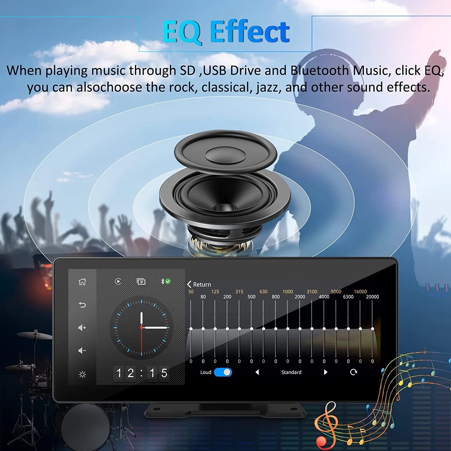 Najnowsza kamera samochodowa 4G Ai box Carplay Android Auto Mirror Link/Google/GPS/FM Waga produktu z opakowaniem jednostkowym 2 kg