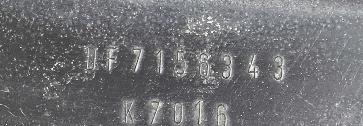 Blende Abdeckung Unterfahrschutz rechts MAZDA 2 DE 07- 5D DF7156343