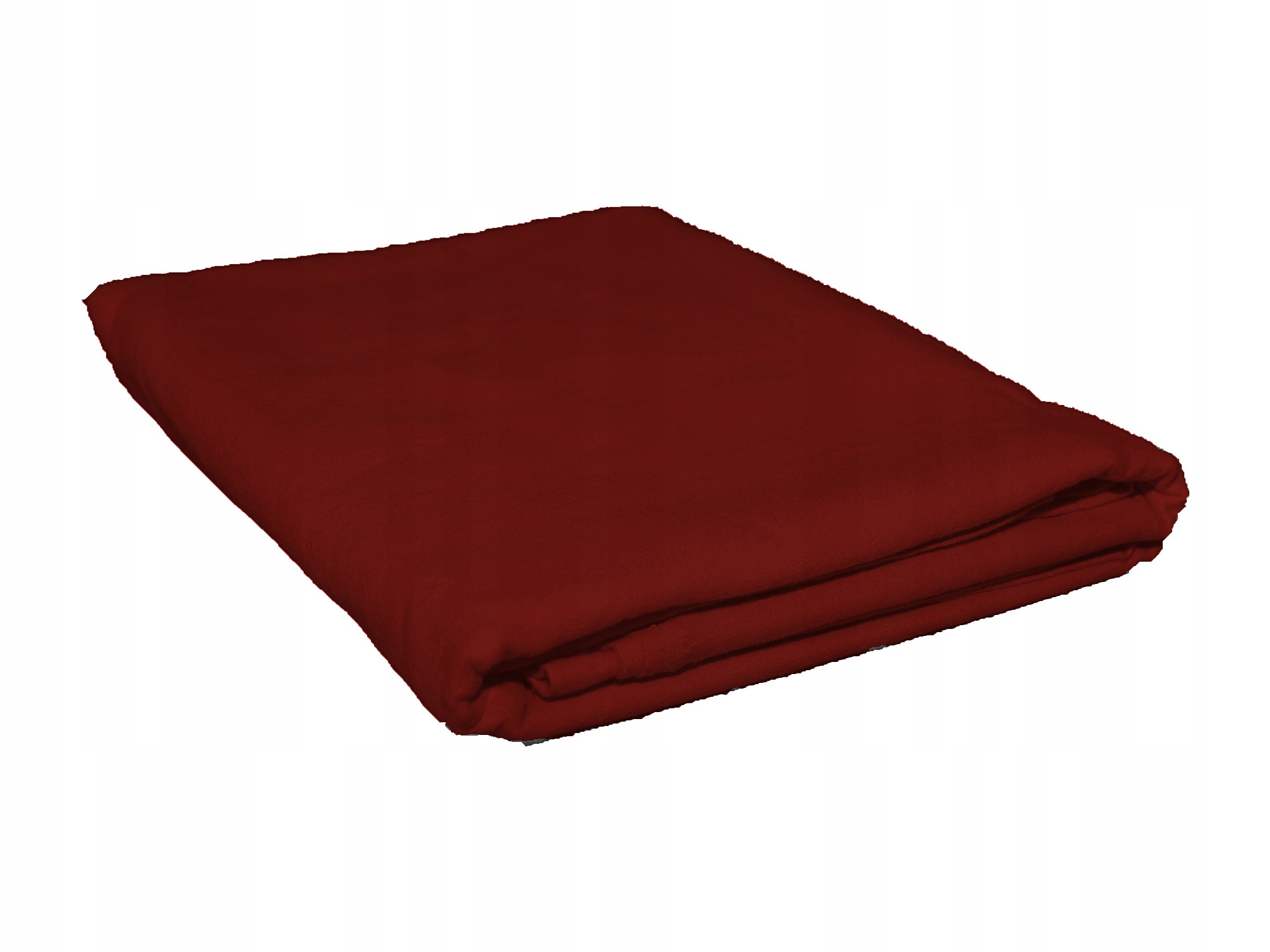 

Prześcieradło flanelowe flanela 160x200 bordo