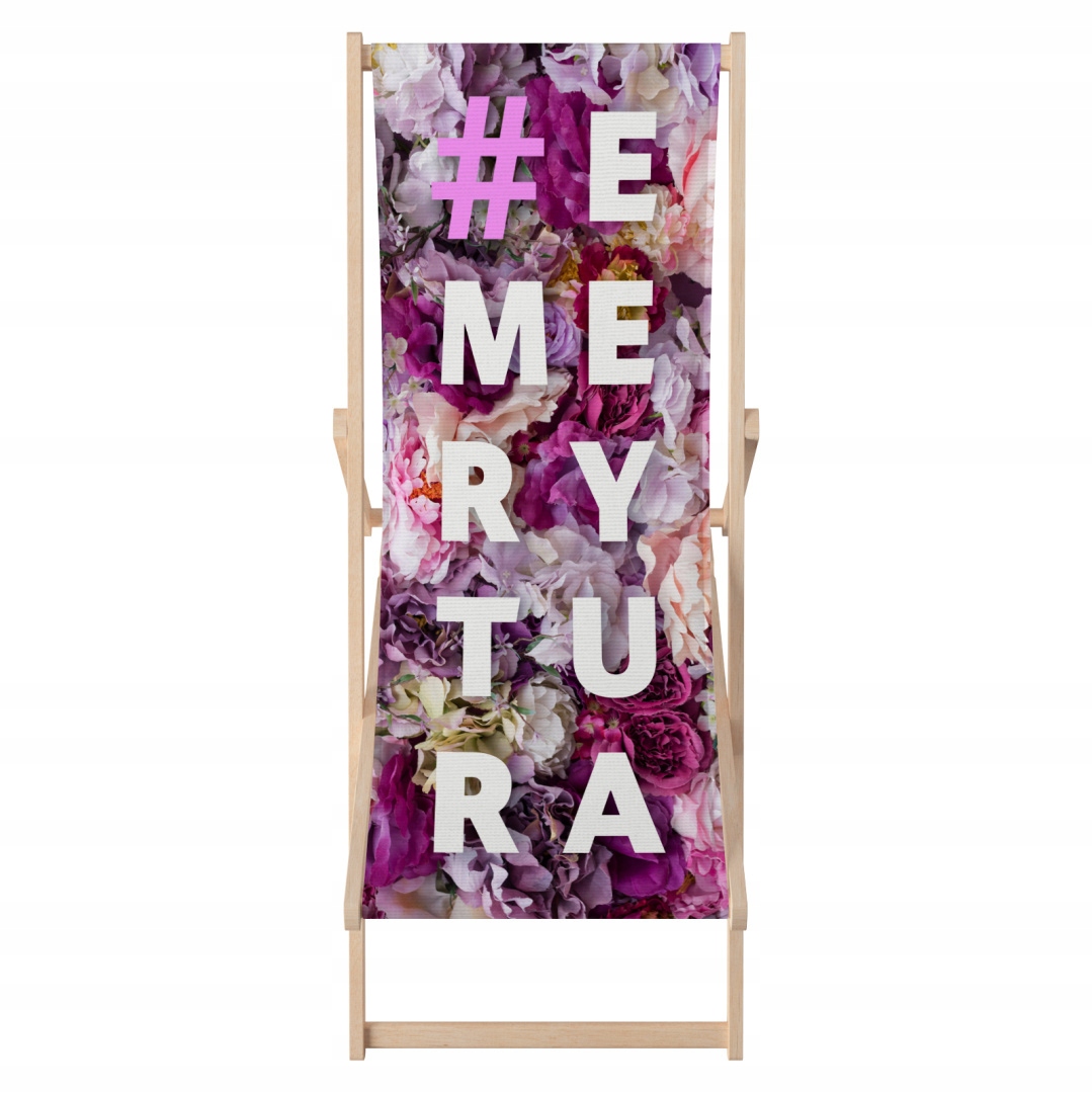 Dřevěné Lehátko jako dárek pro důchodce #důchodce květiny