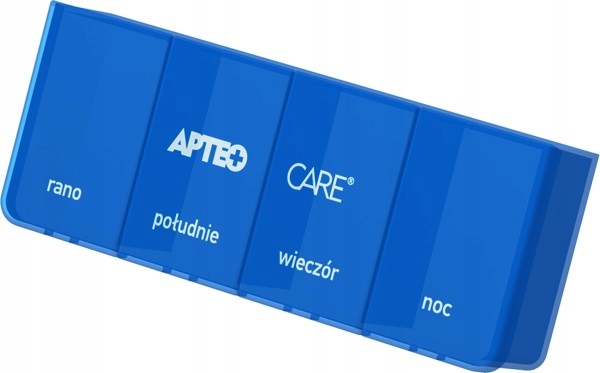

Kasetka na leki Apteo Care, 4 komorowa