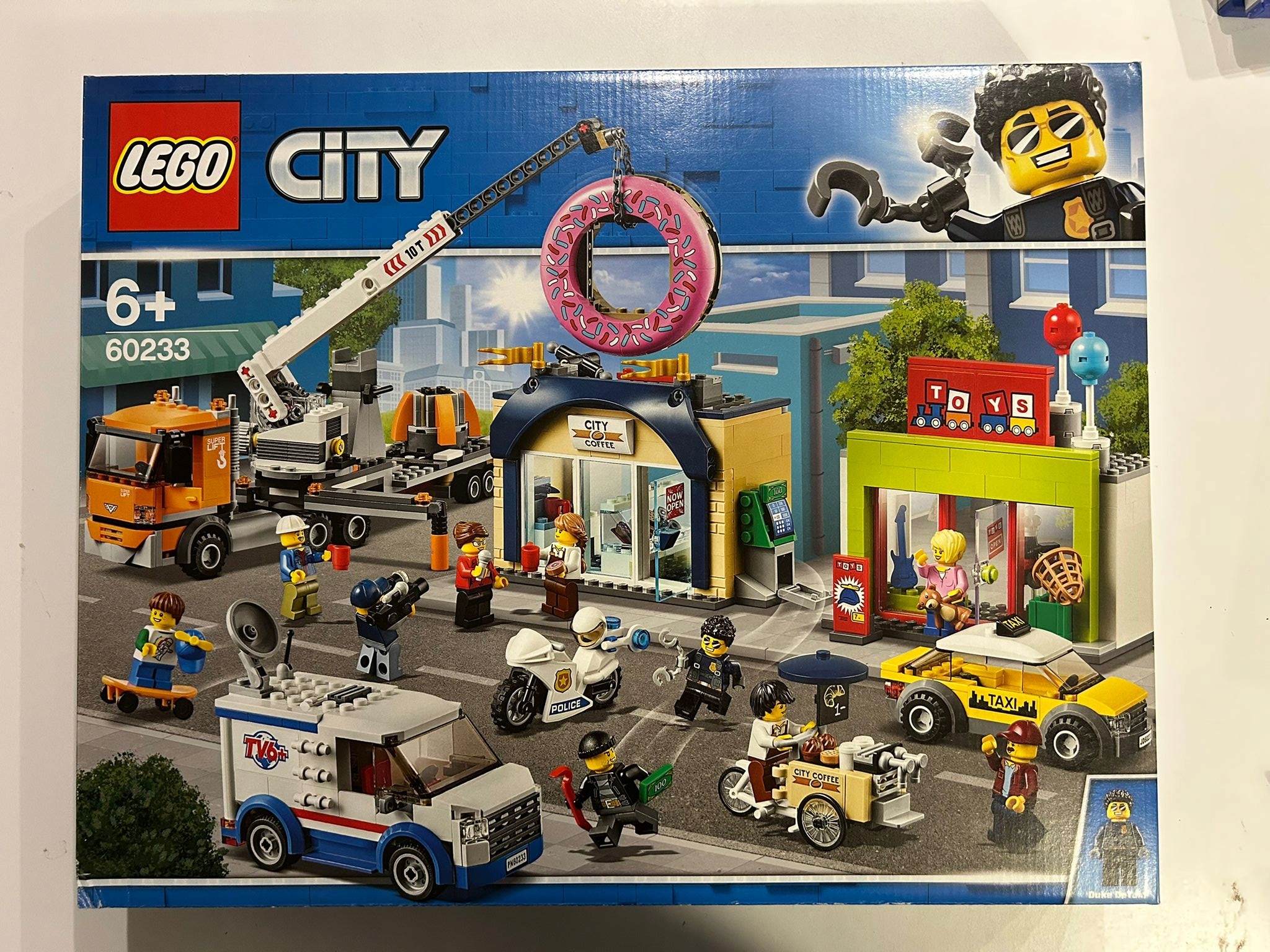 Lego City 60233 Otwarcie sklepu z pączkami Nowe