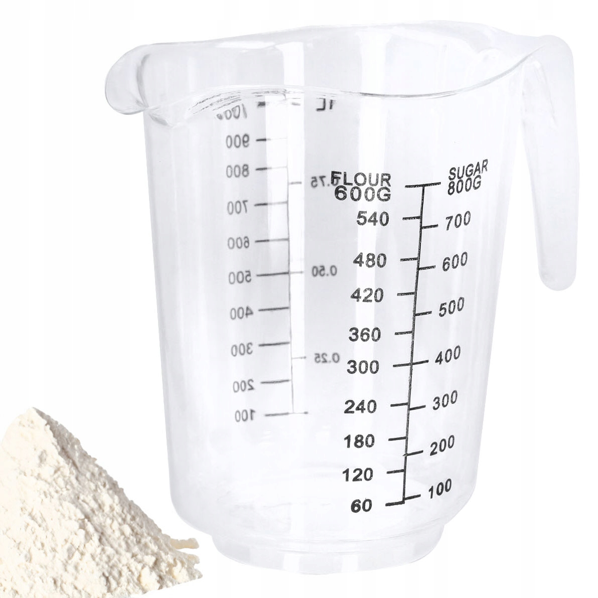 

Miarka kuchenna dzbanek kubek z podziałką 1 L