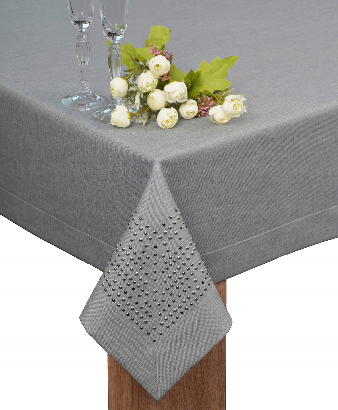 

obrus Panama Decor 110x160 plamoodporny popiel