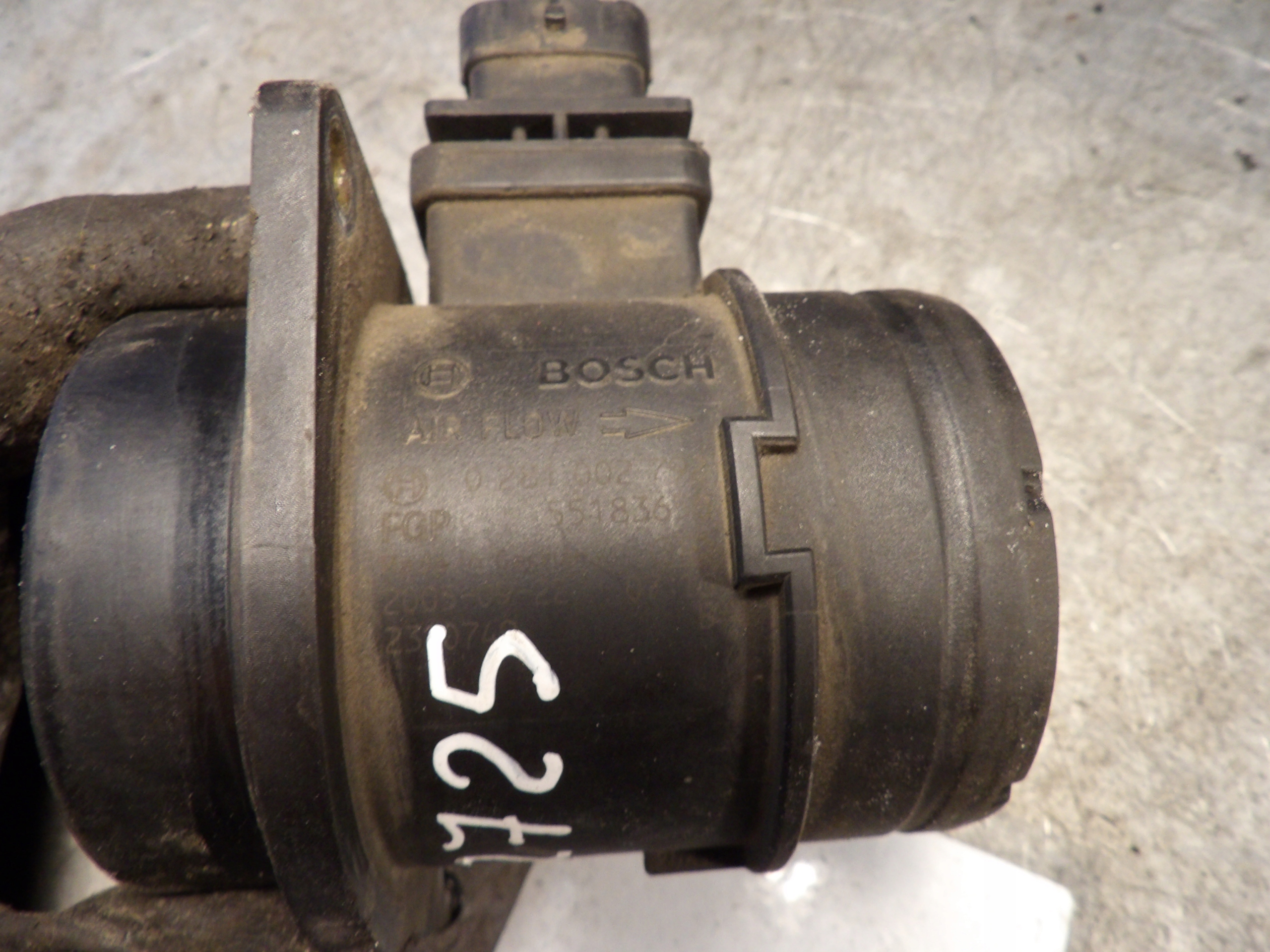 Fiat Grande Punto flow meter 0281002792 551836