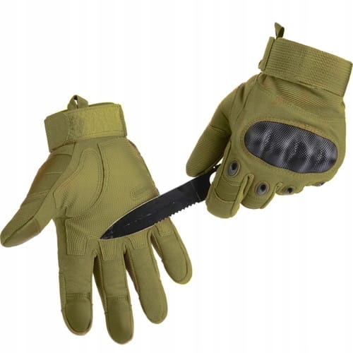 RĘKAWICE TAKTYCZNE WOJSKOWE TRIZAND OLIVE KHAKI XL Marka Trizand