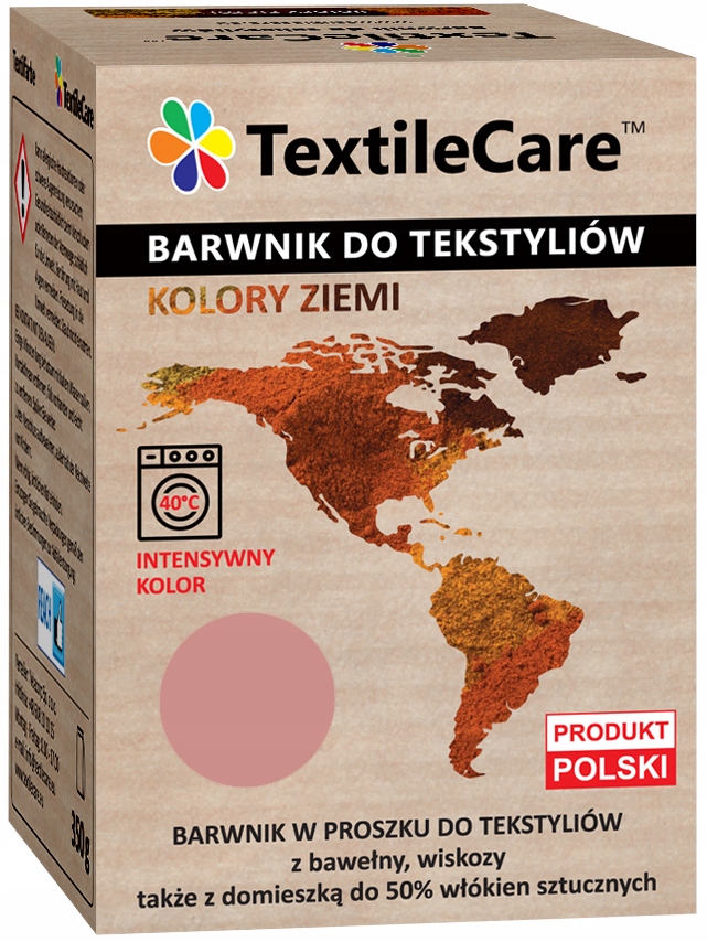 

TextileCare Barwnik Farba 350g do ubrań Lychee