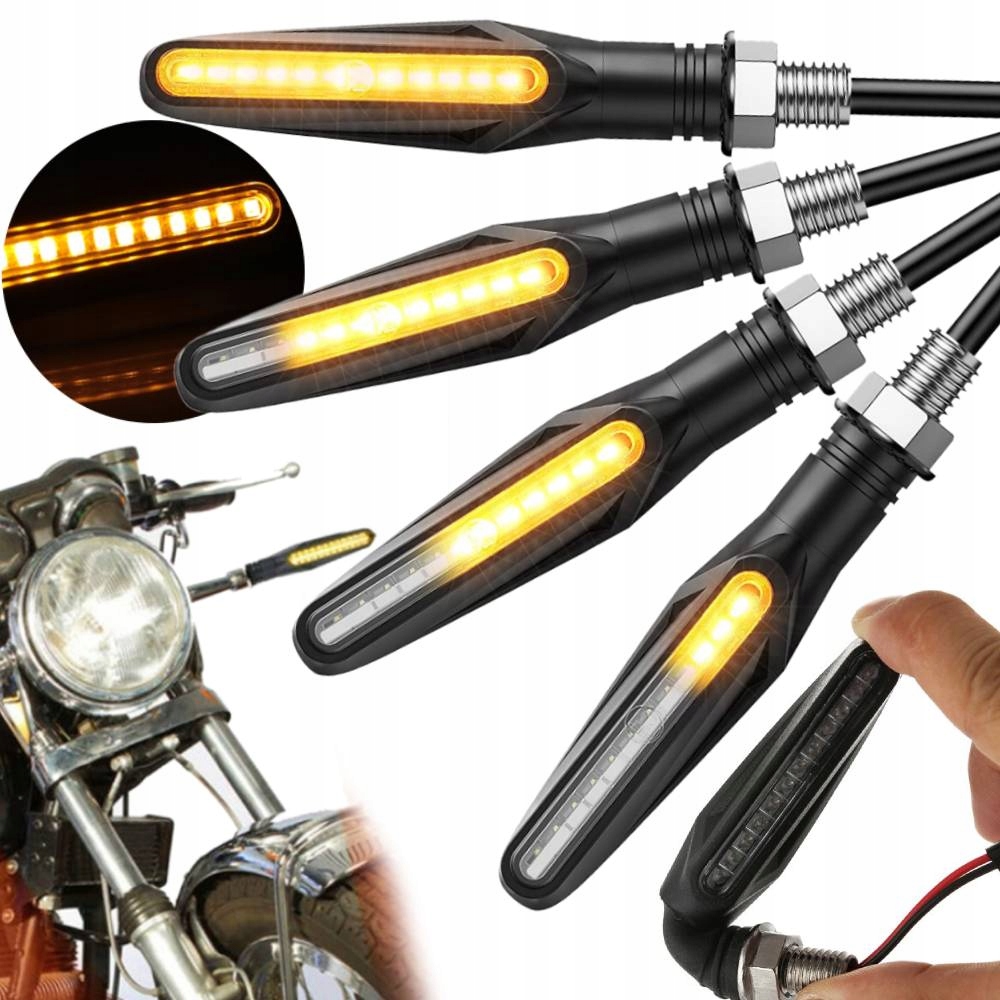 

Kierunkowskazy 12X Led Dynamiczne Pływające 2SZT