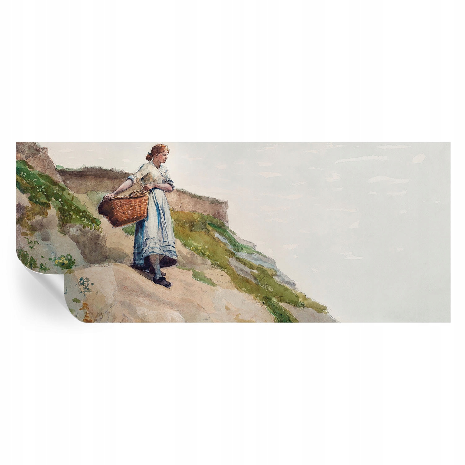Fototapeta na zeď do ložnice a obývacího pokoje Ženská krajina 250 x 104 cm