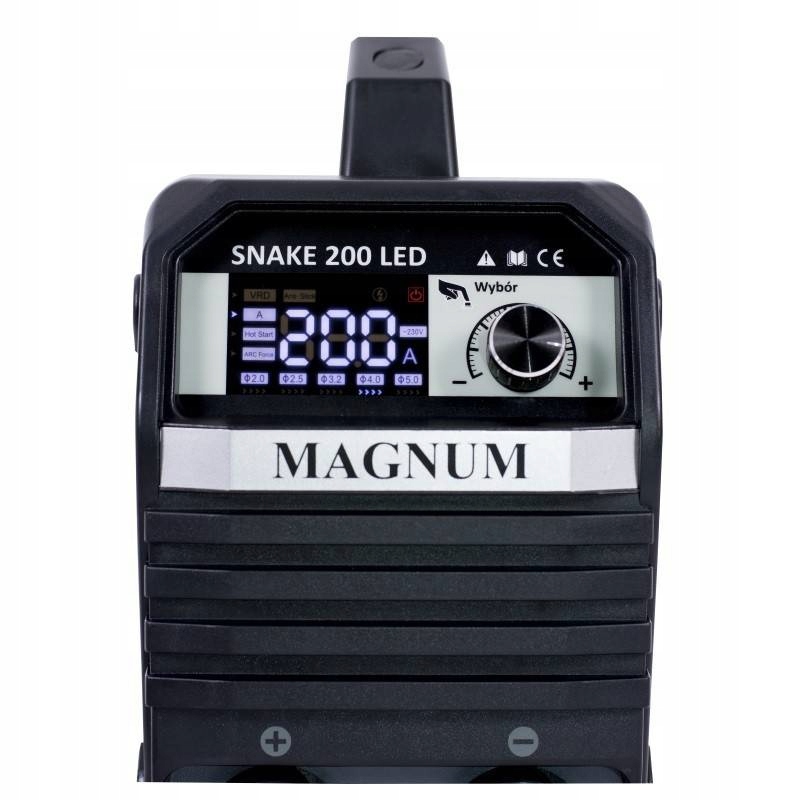 SPAWARKA INWERTOROWA SNAKE 200LED 230V MAGNUM Marka Magnum