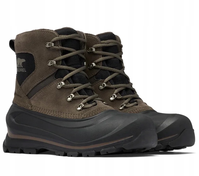 Sorel Buxton Lace Pánské Kožené Zateplené Sněhule 48 6AB