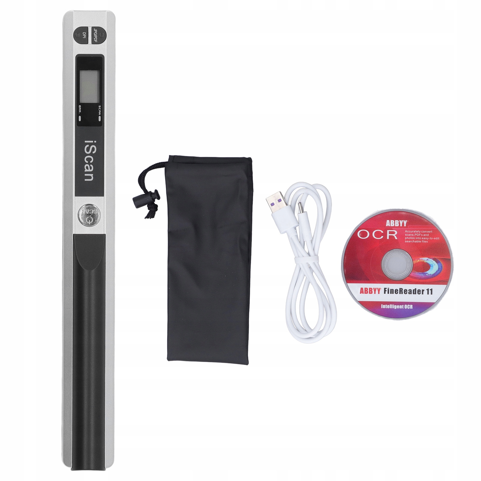 Přenosný Mobilní Ruční Skener Pro Fotografie A4 Dokumenty Účtenky Knihy