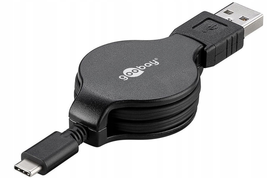 

Przewód zwijany Usb 2.0 HighSpeed Usb Usb-c 1m 4