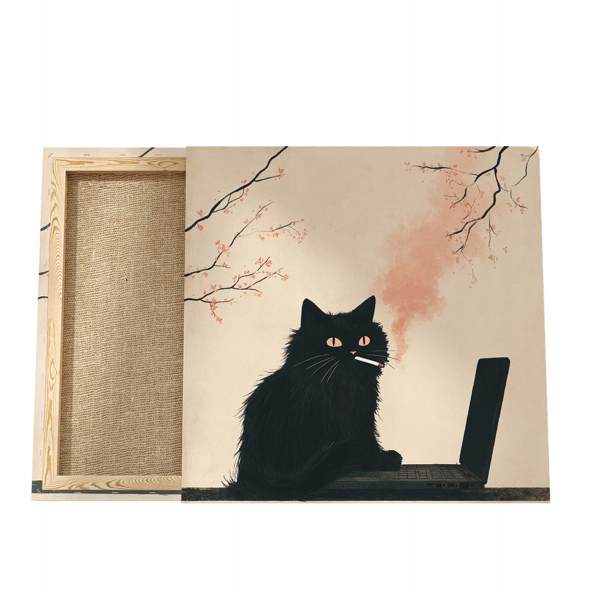 Obraz Kočka, Obraz na plátně s kočkou, Portrét kočky