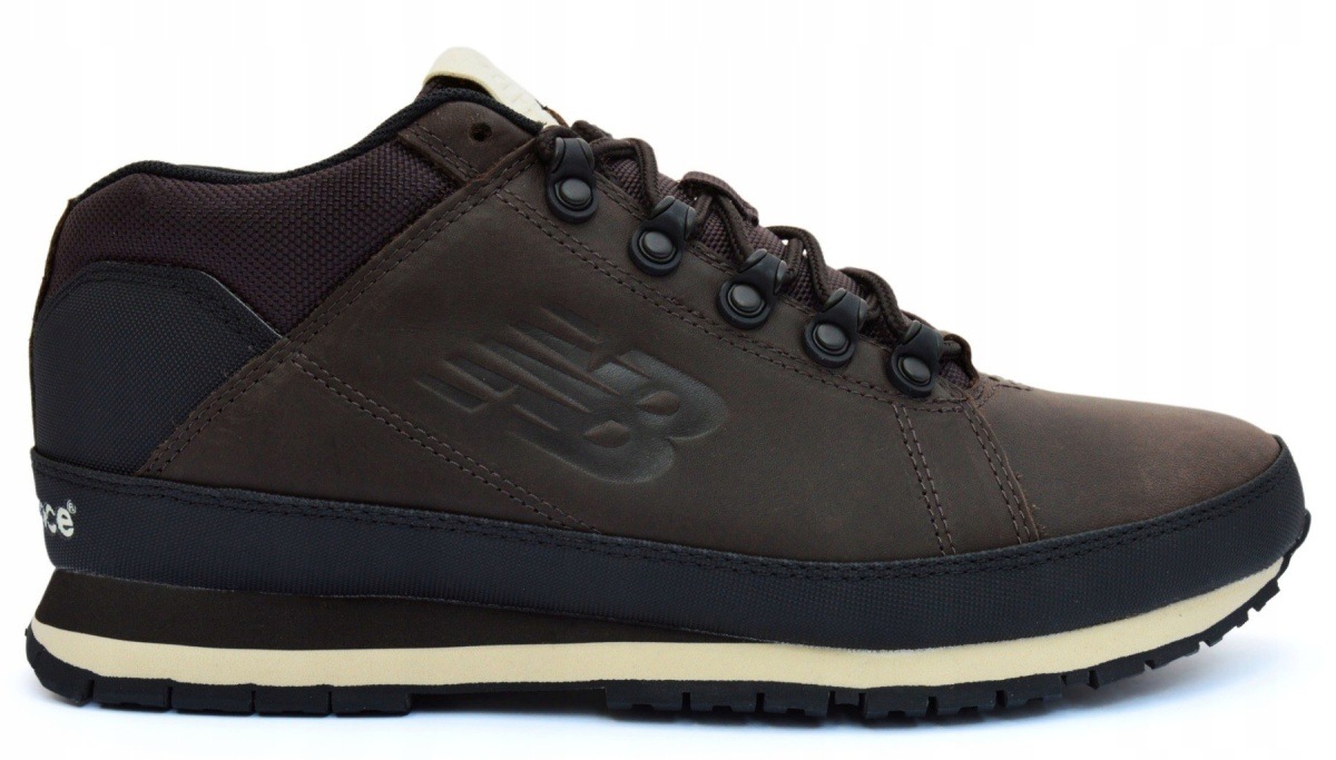 New Balance H754LLB pánské hnědé kožené boty nad kotník